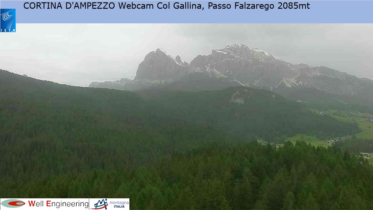 Webcam seggiovia Falzarego - Col Gallina - Cinque Torri - Falzarego