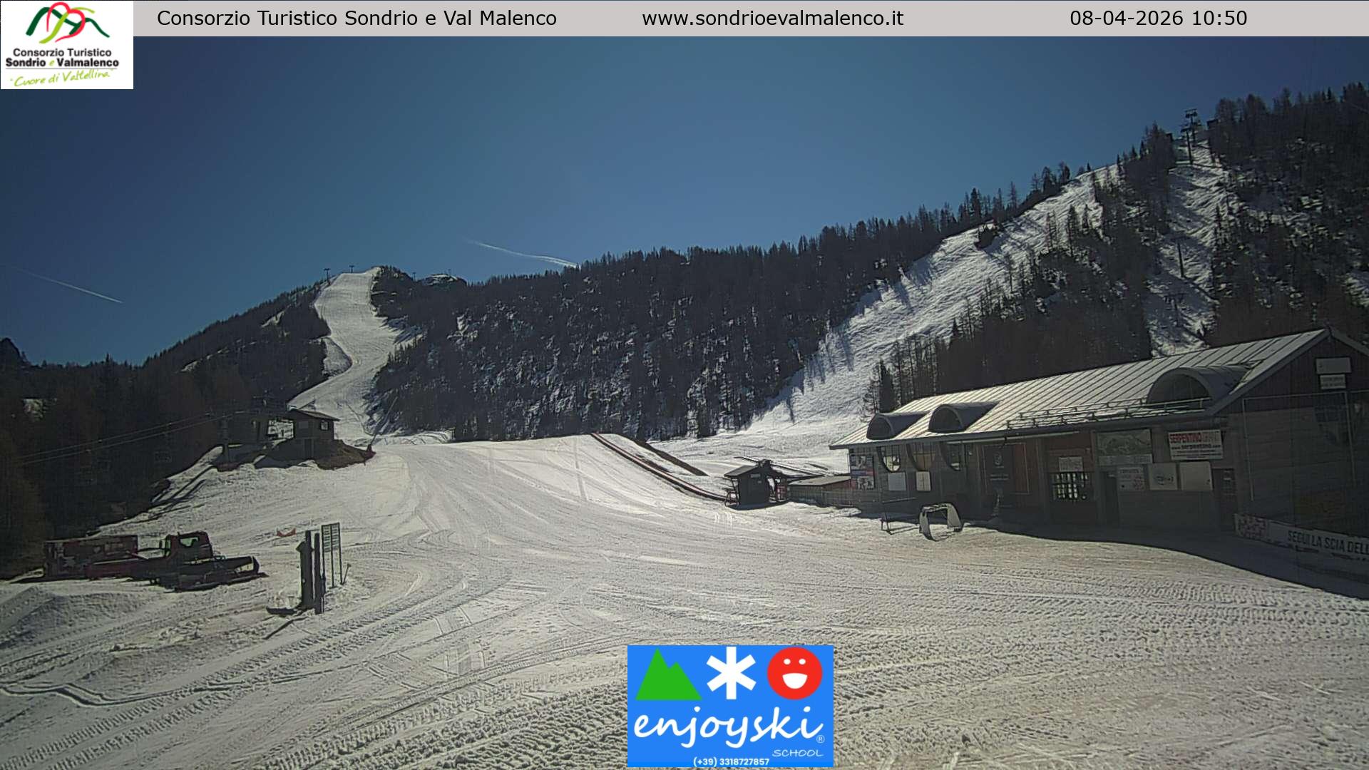 immagine della webcam nei dintorni di Bianzone: webcam Chiesa in Valmalenco