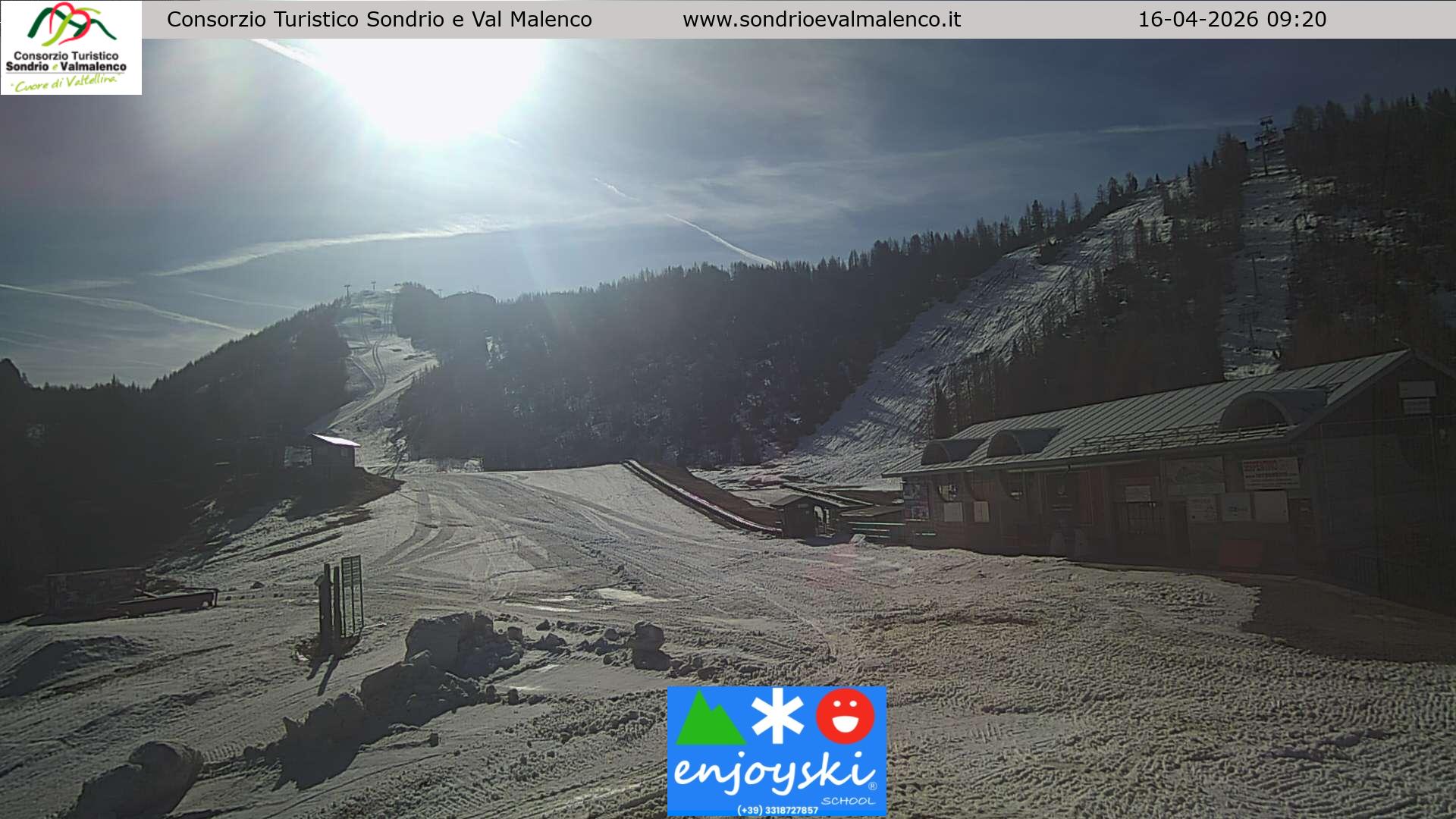 immagine della webcam nei dintorni di Teglio: webcam Chiesa in Valmalenco